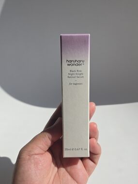 Black Rice Night Knight Retinol Serum For Beginners